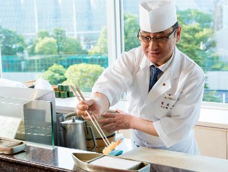 熊魚菴たん熊北店 東京ドームホテル店（天婦羅カウンター）