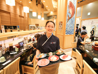 回し寿司 活 横浜スカイビル店