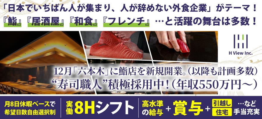 H VIEW 株式会社 求人